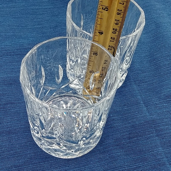 2 Crystal Highball Old Fashion Glasses - Picture 7 of 8